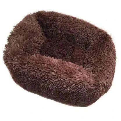 Plush Pet Bed ultra-soft bedding for cats and dogs